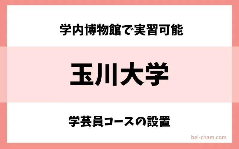 玉川大学 通信教育部|学内の玉川大学教育博物館で実習できる学芸員コースを設置した通信制大学